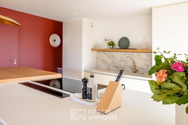 Triplex contemporain avec terrasses et vue panoramique