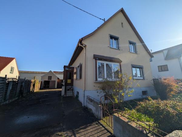 Maison 121 m² habitables sur terrain de 7,15 ares - Holtzheim