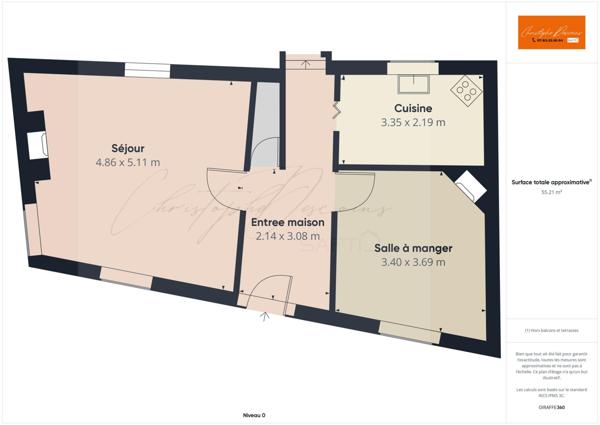 Maison de ville de charme de 105 m² avec cour privative