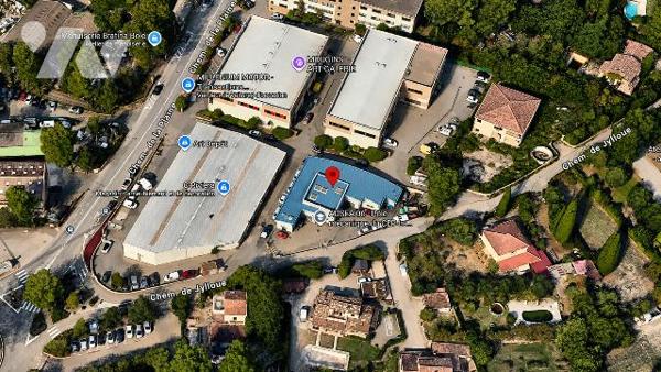 Atelier 436m² Mougins (06), vente ss plis cachetés, 750 000€ etude.59071@notaires.fr 03 20 22 92 25.