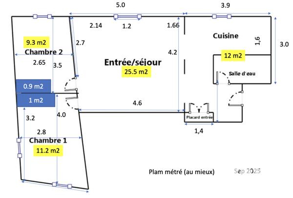 Appartement à vendre 3 pièces 57 m² Orsay