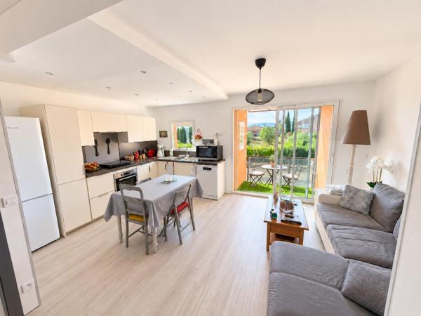 Canet : beau T3 avec balcon, garage et parking