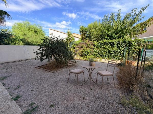 Canet : beau T3 avec balcon, garage et parking