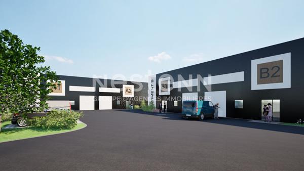 A VENDRE - Local d'activité de 500 m² en zone artisanale - Accès rapide Lorient / Vannes