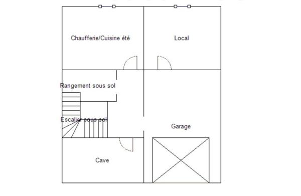 Neuilly-lès-Dijon (21800) MAISON T4 - 3 chambres - SOUS SOL complet - Quartier calme