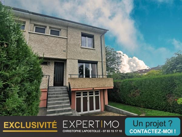 Neuilly-lès-Dijon (21800) MAISON T4 - 3 chambres - SOUS SOL complet - Quartier calme