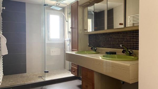 Maison de caractère 5 ch. sur terrain de 6 470 m2 avec terrasse, piscine, préaux...