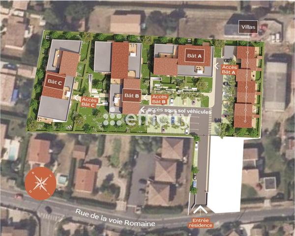 Appartement 2 pièces - 45 m²