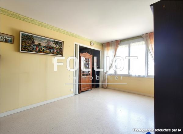 Appartement 3 pièces à vendre à Saint-Lô - cave et garage