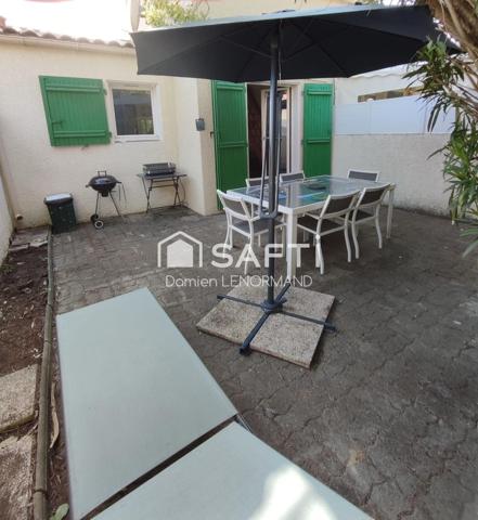 DOMINO Petite maison rénovée de 29m2 proche plage