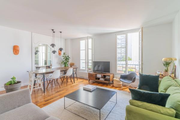 Appartement T4 de 75m² 3 chambres à Paris 14è