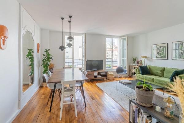 Appartement T4 de 75m² 3 chambres à Paris 14è
