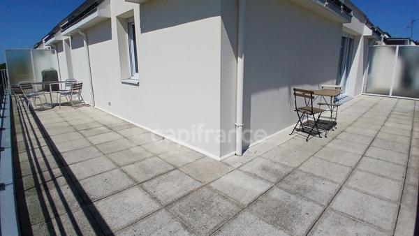 EXCLUSIVITE: Appartement à vendre 2 pièces SAINT SEBASTIEN SUR LOIRE (44) avec terrasse d'exception