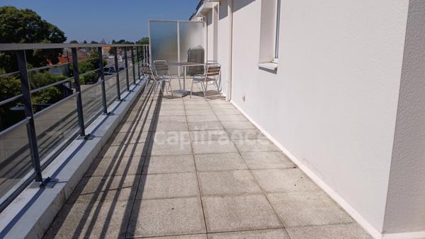 EXCLUSIVITE: Appartement à vendre 2 pièces SAINT SEBASTIEN SUR LOIRE (44) avec terrasse d'exception