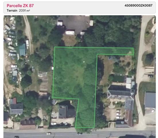 Terrain Checy 2091 m2