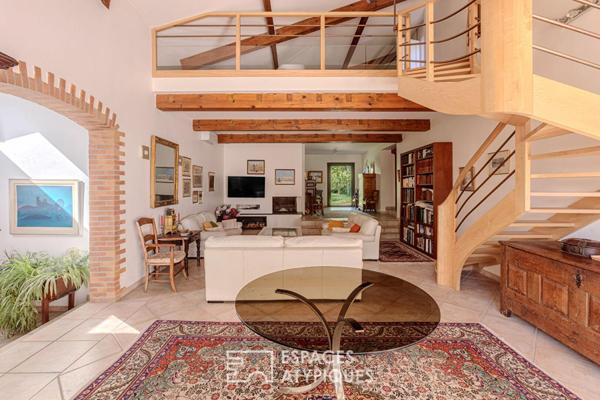 Élégante villa avec piscine entourée de son parc arboré à L’Isle Jourdain