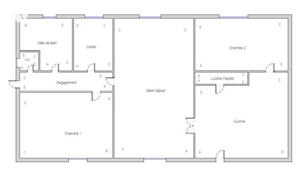 Commune de Paley, corps de ferme à rénover, trois pièces avec dépendances et  5 296 m² de terrain.