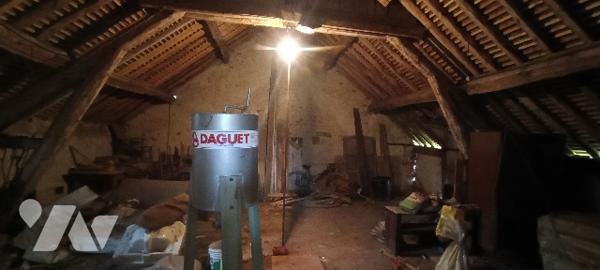 Commune de Paley, corps de ferme à rénover, trois pièces avec dépendances et  5 296 m² de terrain.