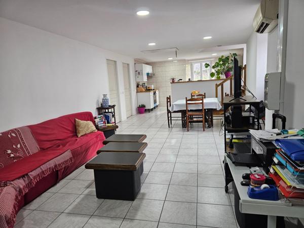 appartement 105 m2 + local commercial discothèque