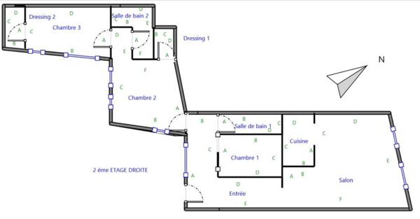 Saint-Antoine / Place des Vosges - Appartement chaleureux 2/3 chambres avec ascenseur