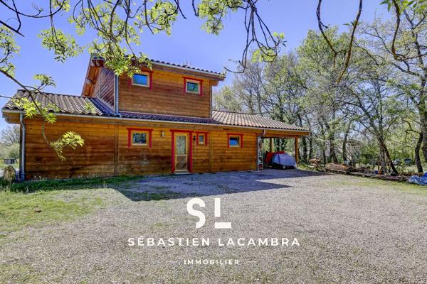 Noailles (81170) Maison individuelle – 5 pièces – Construction bois – Noailles (81) – Environnement calme et naturel