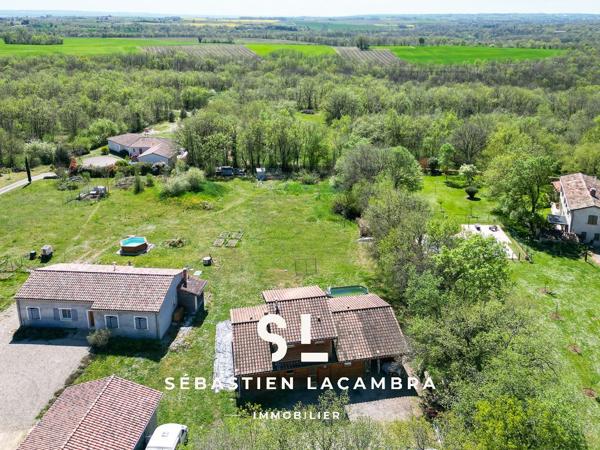 Noailles (81170) Maison individuelle – 5 pièces – Construction bois – Noailles (81) – Environnement calme et naturel