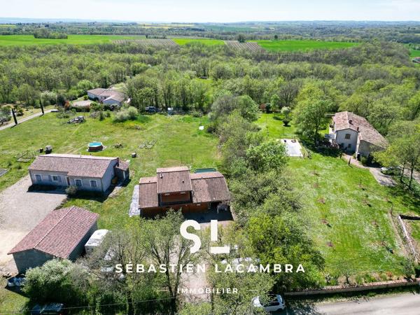 Noailles (81170) Maison individuelle – 5 pièces – Construction bois – Noailles (81) – Environnement calme et naturel