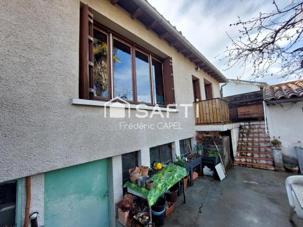 Maison 4 pièces sur terrain de 630 m².