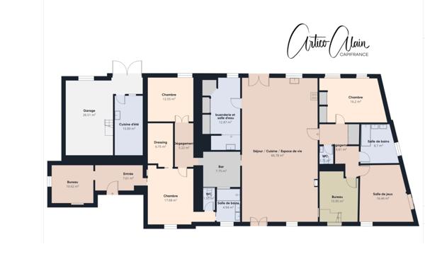 Dpt Haute Garonne (31), à vendre proche de VILLEFRANCHE DE LAURAGAIS maison de 271 m² - Terrain de 1 800 M²
