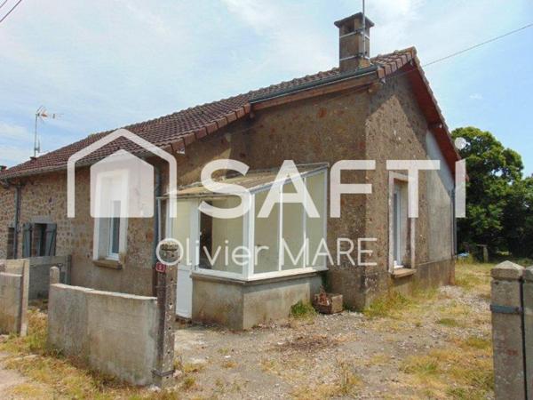 Maison 41m², 1 ch, terrain 561 m², Le Chatellier