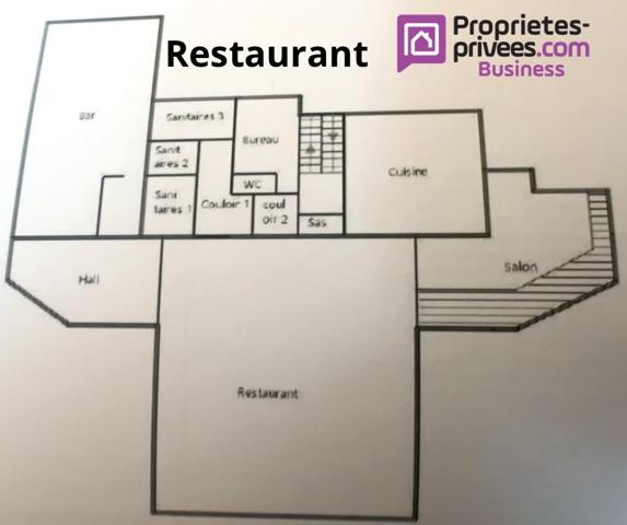 CÔTES-D'ARMOR  22 - ENTRE RENNES ET SAINT BRIEUC - HÔTEL 3 ÉTOILES, RESTAURANT LICENCE IV PISCINE LOGEMENT DE FONCTION