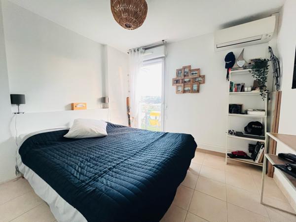 Saint-Laurent-du-Var (06700) 3 pièces Rénové dans résidence de standing avec grand garage fermé