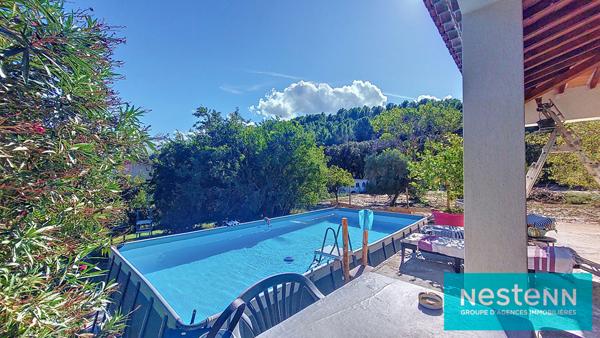 ISTRES, maison 6 pièces, 4 chambres, double salon/séjour, garage, cave, jardin, +3000m² de terrain