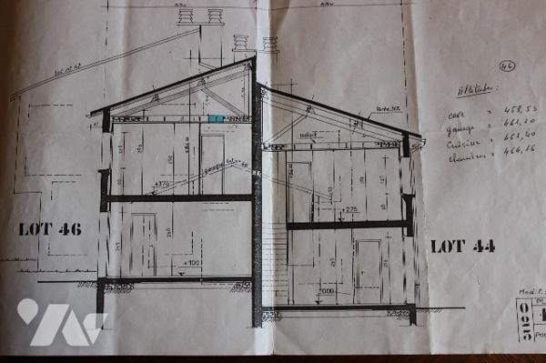 Beaumont-Sud, maison d'habitation de type 4 (3 chambres)