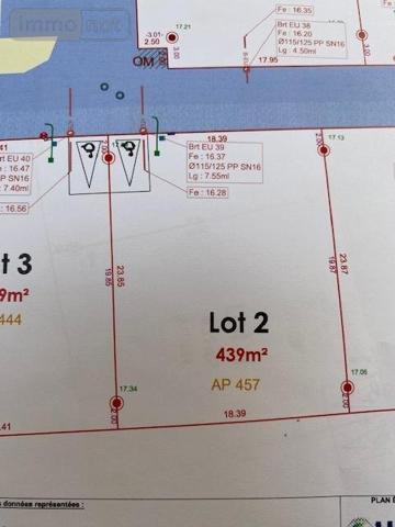 Terrain à Batir à vendre à Pont-l'Abbé dans le Finistère (29120), ref : 023/1422