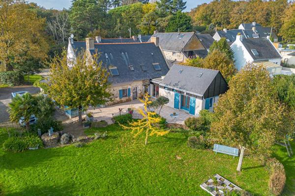 Quimiac : Maison en pierres 180m2 vue marais