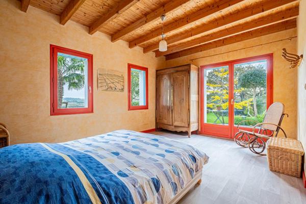 Quimiac : Maison en pierres 180m2 vue marais