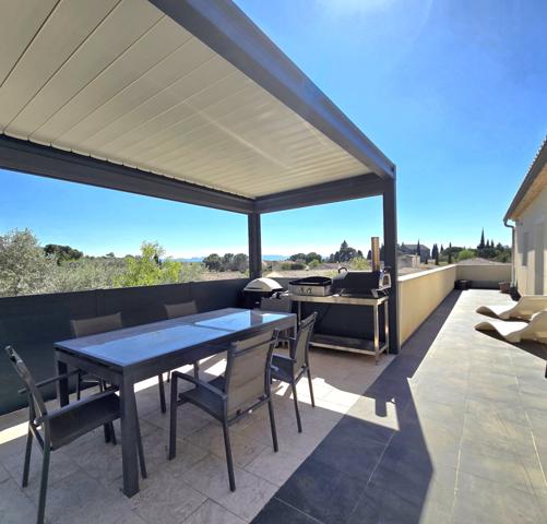 Caumont-sur-Durance (84510) VILLA CONTEMPORAIRE - VUE ALPILLES - PISCINE - QUARTIER RESIDENTIEL