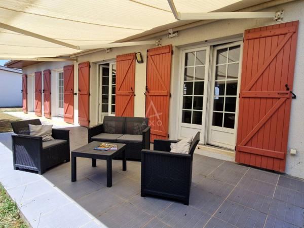 Maison T4 de plain-pied avec jardin, garage et stationnements à Pau