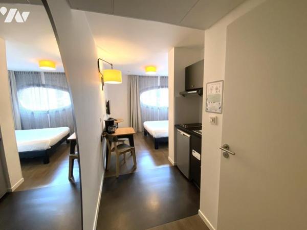 Studio pour investisseur meublé au calme avec parking