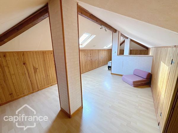 Maison familiale sans travaux – 3 chambres + bureau – Grand garage et jardin – Pas-de-Jeu