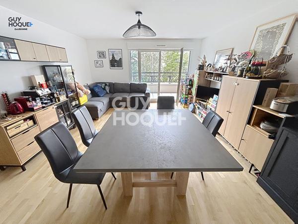5 min GARE ERMONT-EAUBONNE - Résidence "LE MAJESTIK" -  Appartement 3 pièces- 2 chambres 63.73m² avec 2 places de parking + balcon