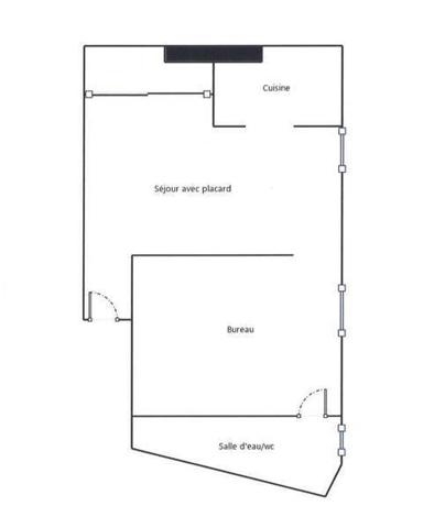 Appartement 2 pièces - 44000 Nantes -  Decré-Cathédrale