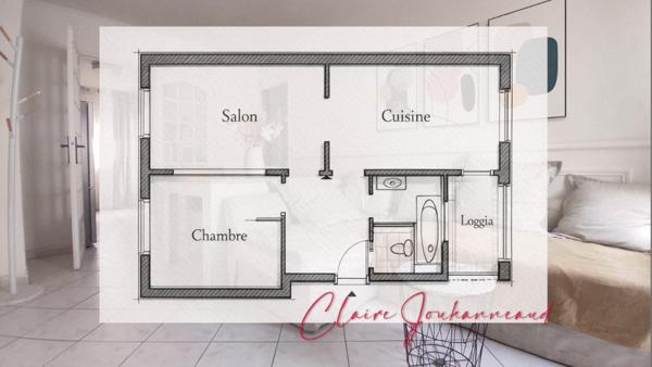 Chamant T2  Centre Ville - Proche gare -