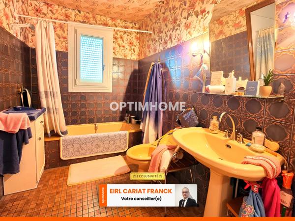 MAISON DE 100 M² AVEC SOUS-SOL, L’ENSEMBLE SUR 778 M² DE TERRAIN CLOS :