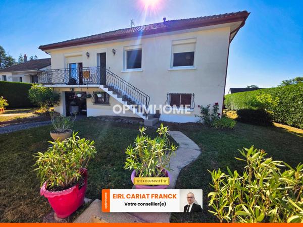 MAISON DE 100 M² AVEC SOUS-SOL, L’ENSEMBLE SUR 778 M² DE TERRAIN CLOS :