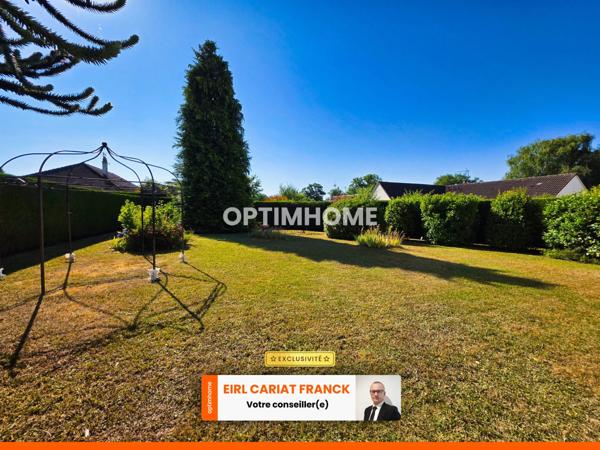 MAISON DE 100 M² AVEC SOUS-SOL, L’ENSEMBLE SUR 778 M² DE TERRAIN CLOS :