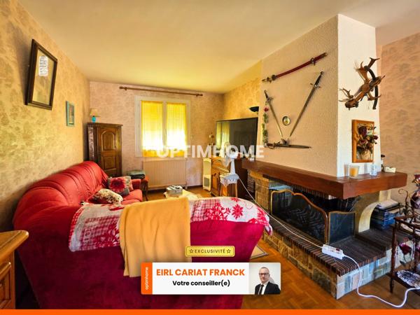 MAISON DE 100 M² AVEC SOUS-SOL, L’ENSEMBLE SUR 778 M² DE TERRAIN CLOS :