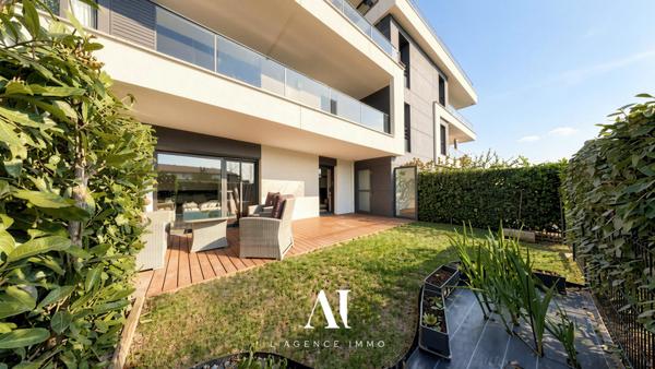 Appartement T2 en Rez-de-Jardin Parking Cave Résidence de Standing Jardin V Thoiry 01710