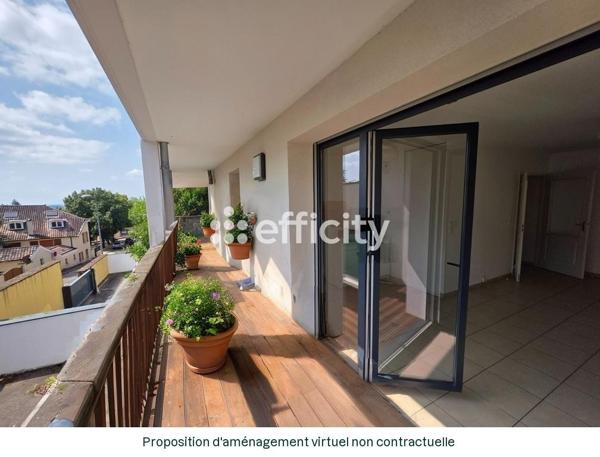 Appartement 2 pièces - 47 m² Exclusivité efficity